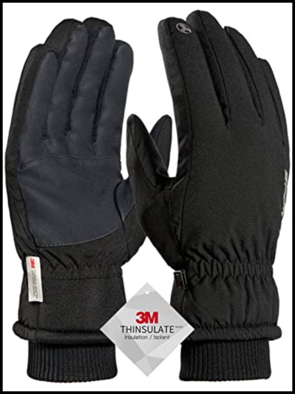 Men's 3M Thinsulate Winter Ski Gloves Touchscreen Windproof